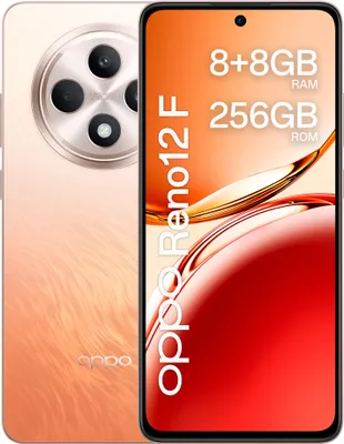 Produktbild von OPPO Reno12 F 4G 16,9 cm (6.67") Dual-SIM Android 14 USB Typ-C 8 GB 256 GB 5000 mAh Orange