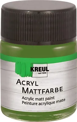 Produktbild von KREUL Acryl Mattfarbe Olivgrün 50 ml