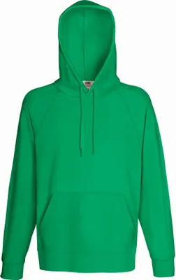 Produktbild von Raglan Kapuzen Sweater | Fruit of the Loom (FOL62140), Farbe:kelly green, Größe:S