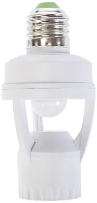 Zdjęcie produktu dla Adapter Electraline 58309, 60 W, z czujnikiem ruchu o kącie detekcji 360°