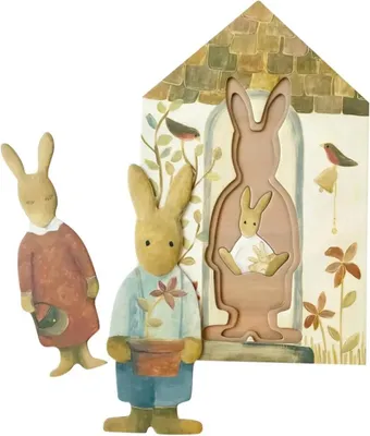 Produktbild von Egmont Toys Puzzle Kaninchen - Lernspielzeug für Kinder ab 3 Jahren
