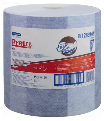 Obrázok produktu pre WypAll 12889, Modrá, Polypropylén (PP), Celulóza, Spojené štáty, 845,8 mm, 845,8 mm, 762 mm