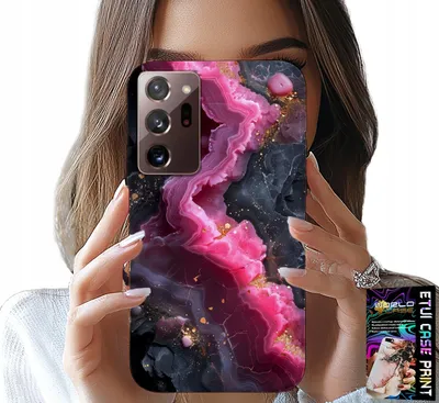 Immagine prodotto di Custodia Per Samsung Note 20 Ultra - Retro In Marmo Rosa, Design Alla Moda