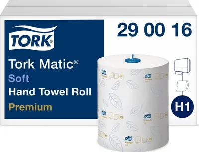Zdjęcie produktu dla Tork® 290016 Matic® ręcznik w roli do systemu H1 - 6 rolek 21 cm x 100 m, biały, 2-warstwowy