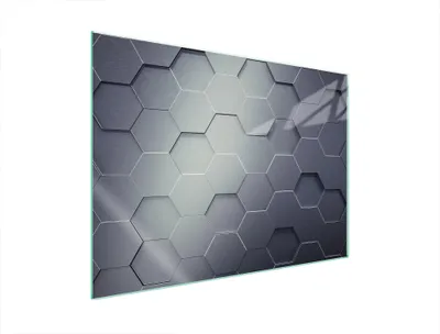 Produktbild von Glasschutzplatte Für Herd 70X52 Muster