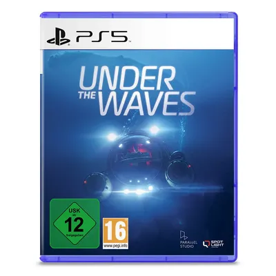 A PlayStation 5 game case for 'Under the Waves'.