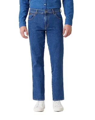 Produktbild von WRANGLER, Herren Jeanshosen, Straight fit, TEXAS, W33 L34, Blau, Jeans, baggyjeans, buggy