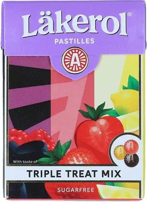 Immagine prodotto di Läkerol Triple Treat Mix Confezione grande 75 g