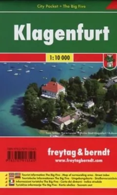 Obrázek produktu pro PL 19 CP Klagenfurt 1:10 000 / kapesní plán města