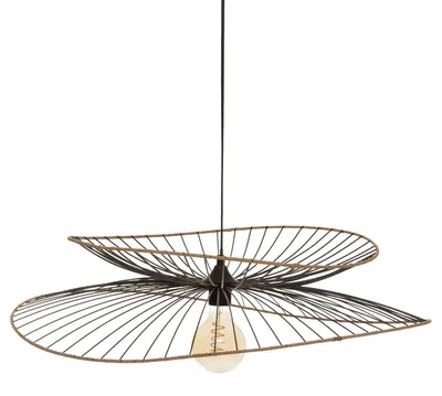 Produktbild von Hängeleuchte ALARA mit Lampenschirm aus Metall, Ø 69 cm