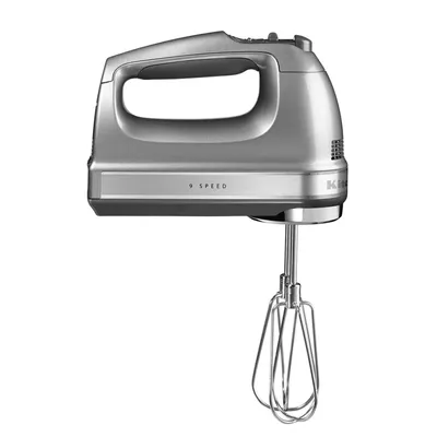 Obrázek produktu pro KitchenAid Ruční mixér z nerezové oceli 9 rychlostí, barva:Contur-Silver, číslo výrobce:5KHM9212ECU