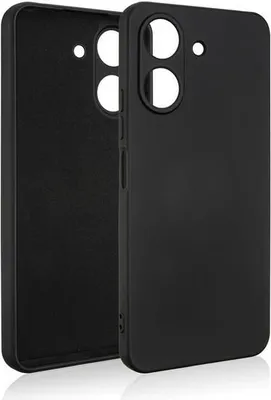 Produktbild von Beline Silikonhülle für Xiaomi Redmi 13C 4G schwarz/schwarz und Poco C65