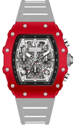 Obrázek produktu pro Invicta Racing 69692 Pánské Hodinky - Quartz Hnutí - Akryl s Stříbrným Ciferníkem - 43 mm