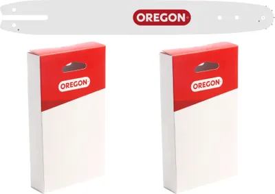 Image de Guide-chaîne Standard Kombo Oregon + 2x chaîne de tronçonneuse 30 cm 3/8" LP 1,3 mm 44 TG ( 567295 )