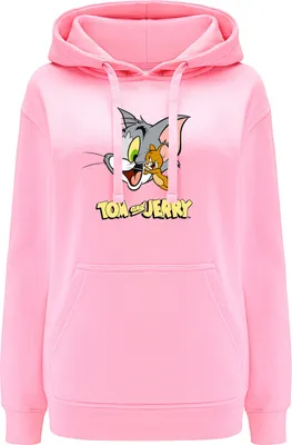 Immagine prodotto di Felpa con cappuccio Tom i Jerry 017 Tom & Jerry rosa S
