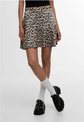 Zdjęcie produktu dla Dámská sukně Urban Classics Ladies Leo Volants Mini Skirt leo - S