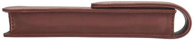Image de Étui à crayons en cuir marron