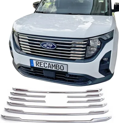 Image de Inox Grille Atteindre Chrome pour Mercedes Sprinter W907, W910 à partir de 2018