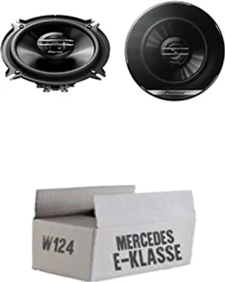 Produktbild von Lautsprecher Boxen Pioneer TS-G1320F - 13cm 2-Wege 130mm PKW Koaxiallautsprecher Auto Einbausatz - Einbauset passend für Mercedes W124 Limo Heck - justSOUND
