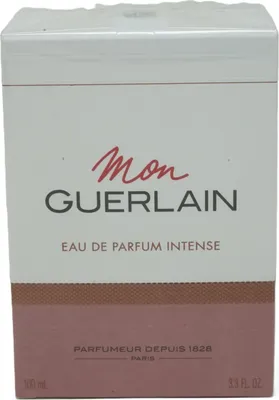 Obrázok produktu pre Guerlain Mon Intense, Ženy, 100 ml, Nádoba na jedno použitie, Jasmine, Vanilla, Lavender, Sandalwood, Patchouli, Sprej, Alcohol, parfum (fragrance), aqua (water), linalool, limonene, hydroxycitronellal, ethylhexyl...