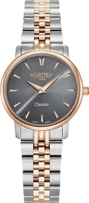 Immagine prodotto di Orologio da donna ROAMER 971857 49 55 50 in oro rosa, modello classico per coppie