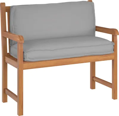 Image de vidaXL Coussin gris 120 x 40 x 12 cm Tissu Oxford