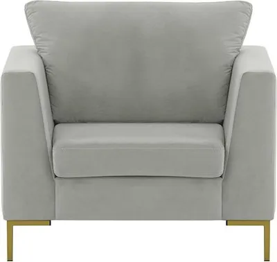 Image de Fauteuil Gosena-Velluto 15-Métal doré
