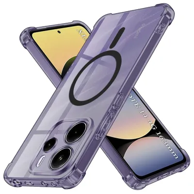 Zdjęcie produktu dla Techsuit MagSafe Etui na Xiaomi Redmi Note 14 4G (Standard) - dymowoczarny