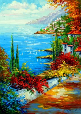 Produktbild von ENJOY Puzzle Stadt am Meer 1000 Teile