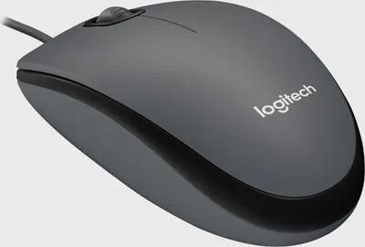 Produktbild von LOGITECH Maus M100, Kabel USB, Optisch, 3 Tasten, Schwarz, 1000 dpi, Scroll-Rad, Symmetrisch, 38.1x62x113 mm, 89.9 g, 910-005003