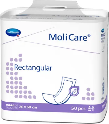 Immagine prodotto di Hartmann MoliCare® tampone rettangolare, 4 gocce | confezione (50 pezzi)