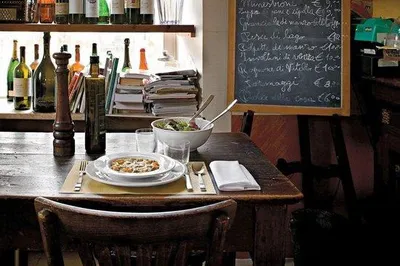 Immagine prodotto di Set di 4 piatti da pranzo bianchi, 65 cm