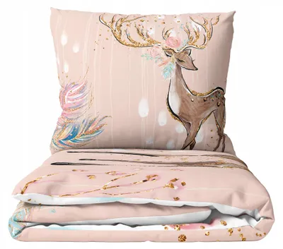 Produktbild von KIDBE Kinderbettwäsche Bettwäscheset 100x135 cm Geschenk
