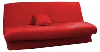 Schlafsofa-Überzug, ausziehbar, 120–140×180–200 cm, rot