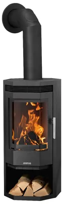 Produktbild von Justus Usedom 5 Kaminofen Stahl Schwarz