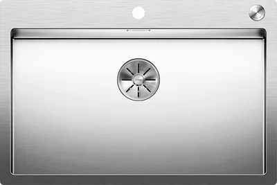 Produktbild von BLANCO Spüle CLARON 700-IF/A mit InFino®-Ventil mit Excenterbedienung PushControl® / Edelstahlbecken