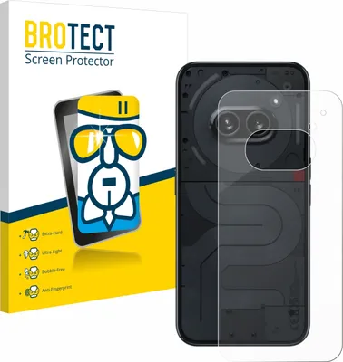 Produktbild von BROTECT Schutzglas für Nothing Phone (2a) (Rückseite) Schutzfolie Panzer Folie Glas Display Schutz klar