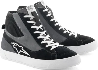 Produktbild von Alpinestars Stated Motorrad Schuhe, schwarz/grau/weiß, 14 (48)