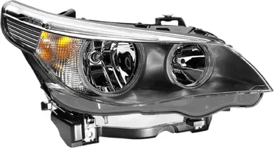 Produktbild von Hauptscheinwerfer rechts 12 V H7/H7 Halogen HELLA für u.a. BMW 5er