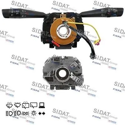 Produktbild von FISPA 431257 Lenkstockschalter Kombischalter für FIAT QUBO (225) FIORINO Kasten/Kombi (225)