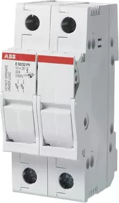 Image de ABB E 92/32 PVS PV Sectionneur-fusible, 2 pôles, 32A f (2CSM256913R1801)