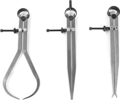 Immagine prodotto di Pinze freno professionali e bussola - set di 3 pezzi - 8" / 200 mm