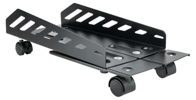 Obrázek produktu pro TooQ UMCS0024-B, Vozíkový držák PC, Tower, 25 kg, Černá, Ocel, Svislý