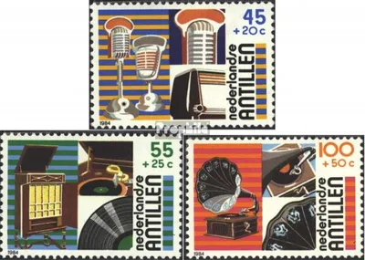 Produktbild von Briefmarken Niederländische Antillen 1984 Mi 524-526 (kompl.Ausg.) postfrisch Kulturhilfe