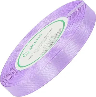Zdjęcie produktu dla Wstążka satynowa jasno fiołkowa 12mm - 32mb