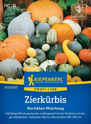 Produktbild von Kiepenkerl Zierkürbissamen Raritäten 10 Pflanzen