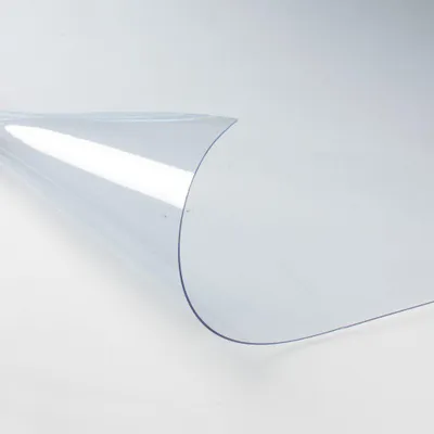 Imagen del producto de Mantel Lámina de Plástico transparente por metros Gordo Grueso | Protector de Mesa para Comedor y