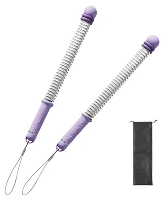 Produktbild von 1 Paar seillose Battle Ropes für Männer und Frauen, Armtrainer, Cardio-Muskelkrafttraining, kabelloses Trainingsseil, Heimfitnessgerät K