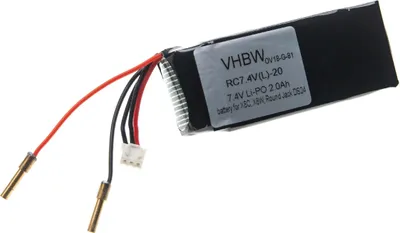 Produktbild von vhbw Akku kompatibel mit Syma X8W Drohne Multicopter Quadrocopter (2000 mAh, 7,4 V, Li-Polymer)