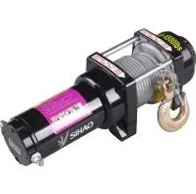 Obrázek produktu pro Elektrický naviják, nosnost 4500 liber, vodotěsná konstrukce, ocelové lano 4500 liber